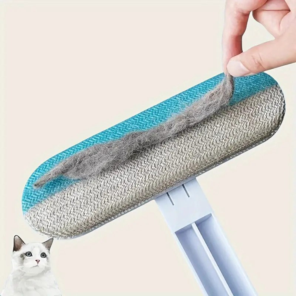Dog Hair Remover, Nylon Grooming Brush, Long Handle