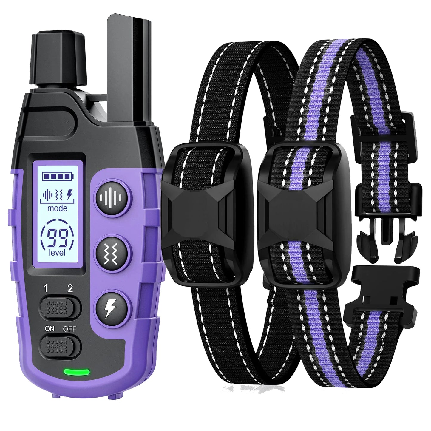 Electric Remote Control Dog Behavior Training Collar, Waterproof, Shock Vibration