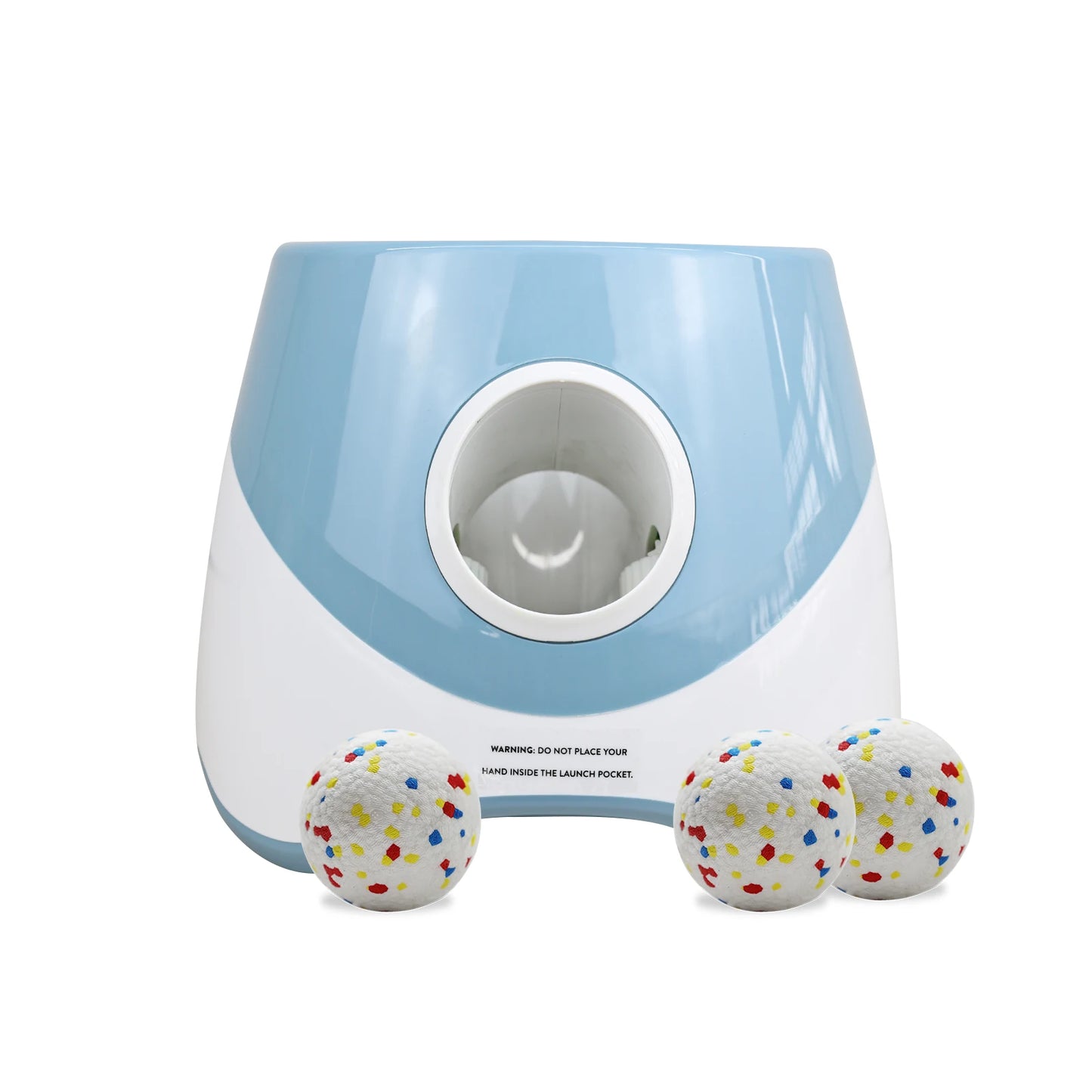 Fun Interactive Dog Launcher, Automatic Chase Toy Tennis Throwing Rechargable Catapult USB Charging