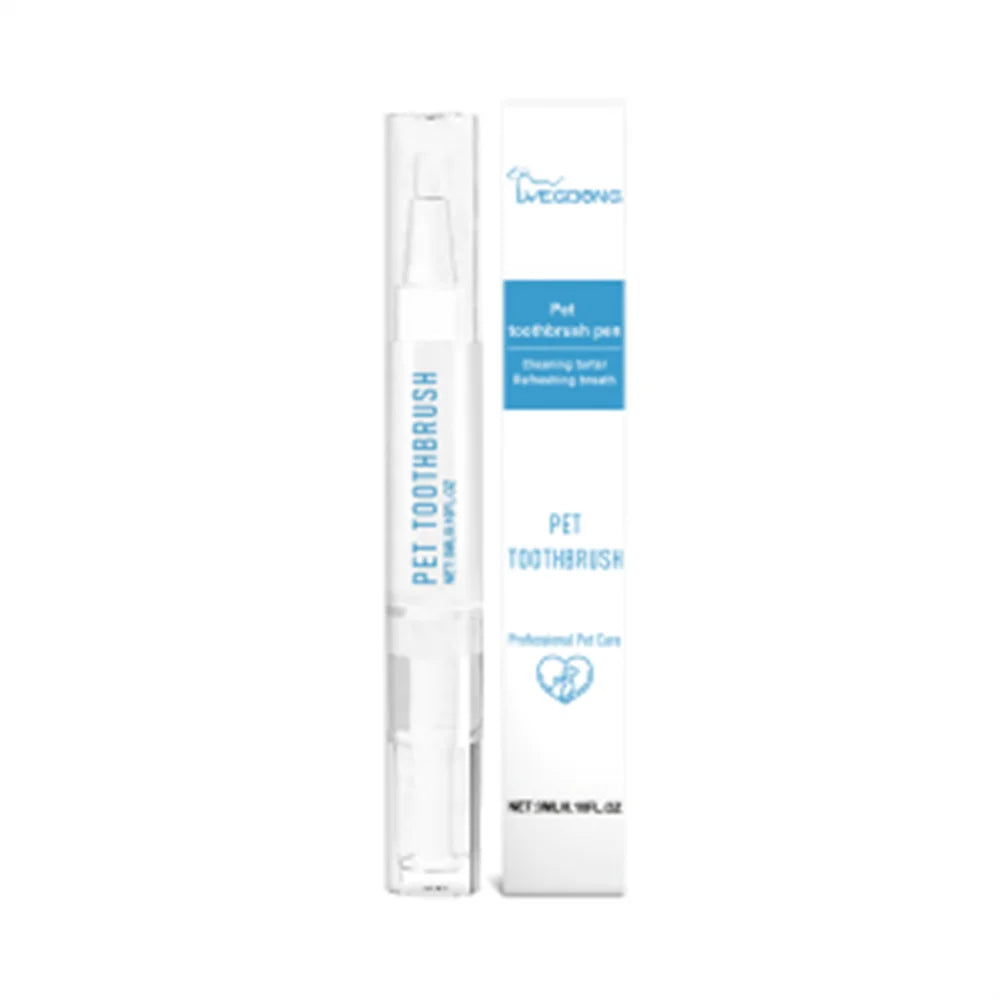 Dogs Teeth Cleaning Pen-Toothbrush Clean Kit Tartar/Stains Remover