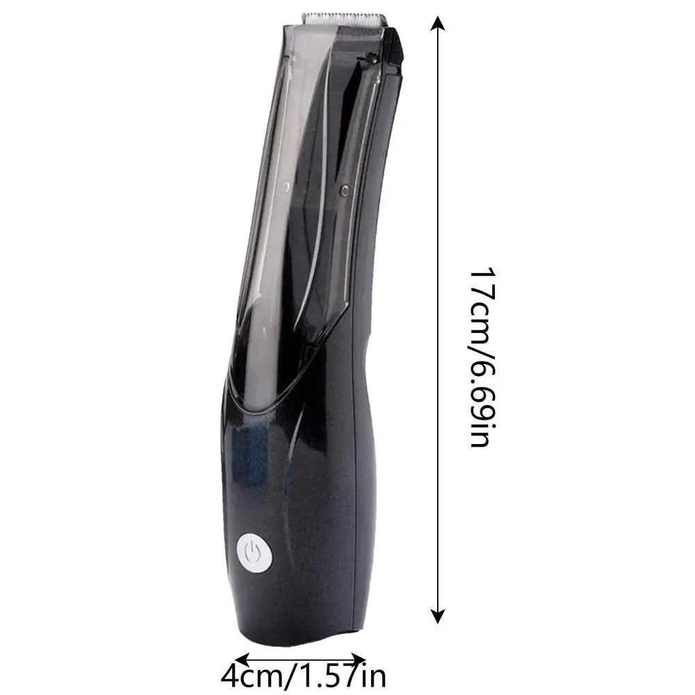 Dog Hair Shaver Clipper 3-speed Cordless, Suction USB Vacuum, Electric Trimmer Low Noise