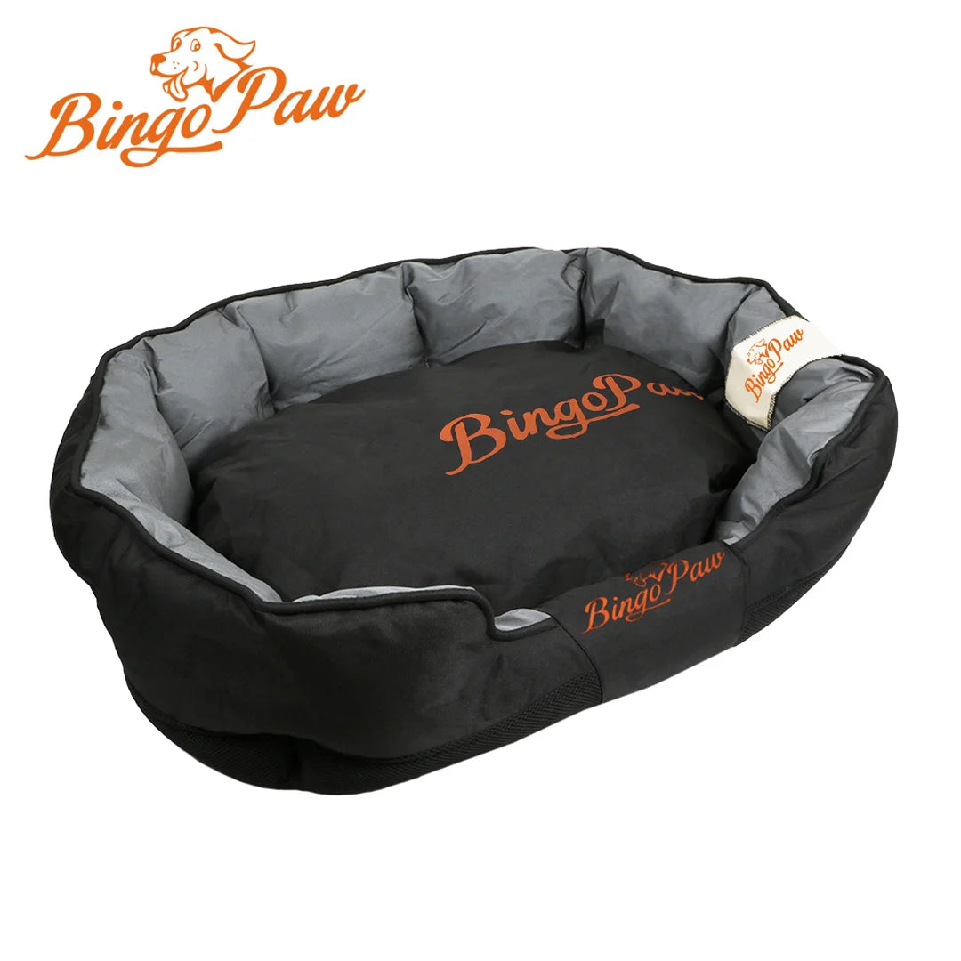 Large Soft Removable Cushion Waterproof Dog Bed