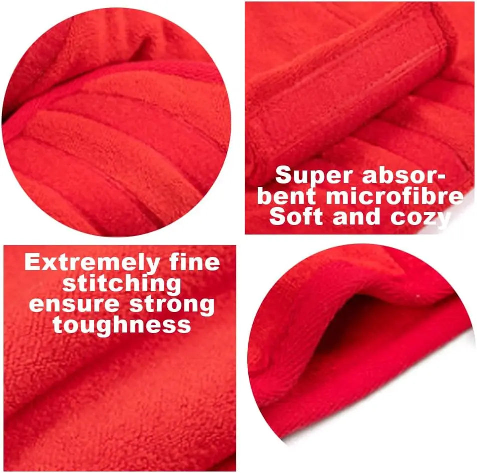 Fast Drying Dog Bathrobe Towel