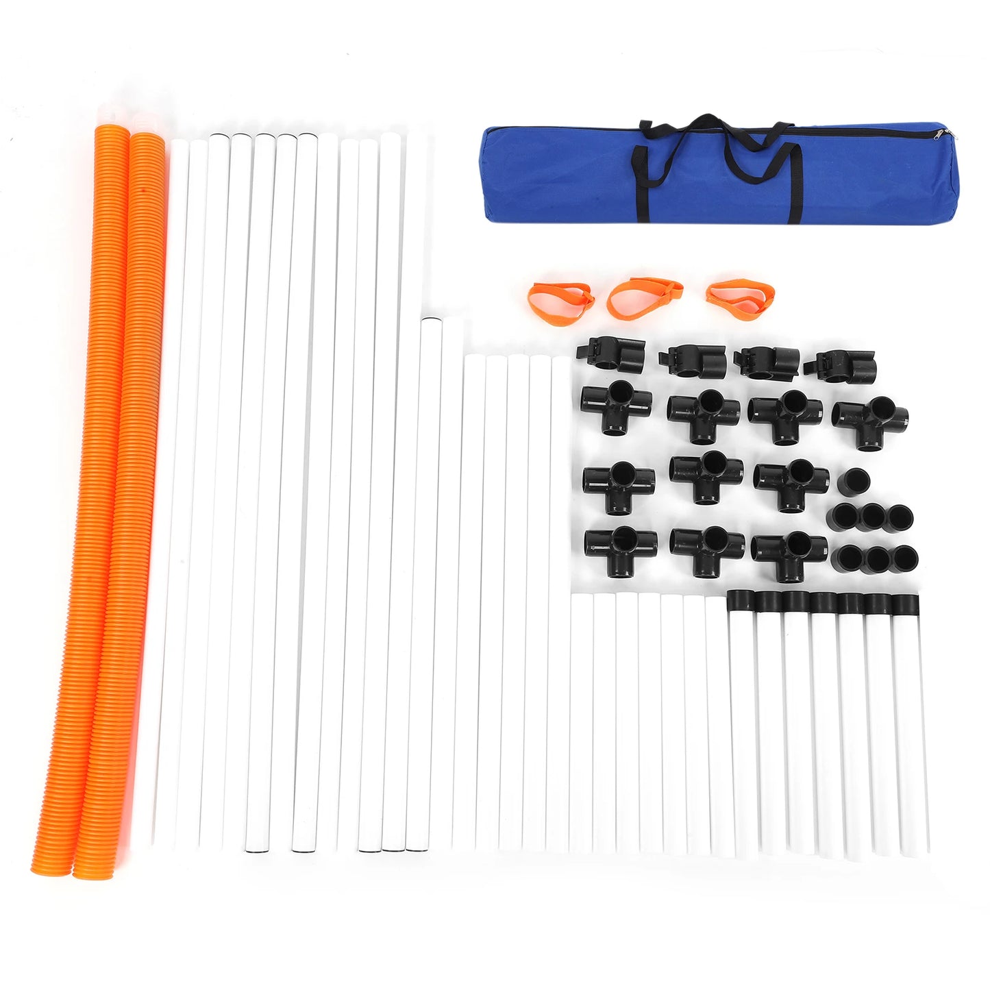 Dog Adjustable Bar Jumps Equipment Set, Obstacle Training Course