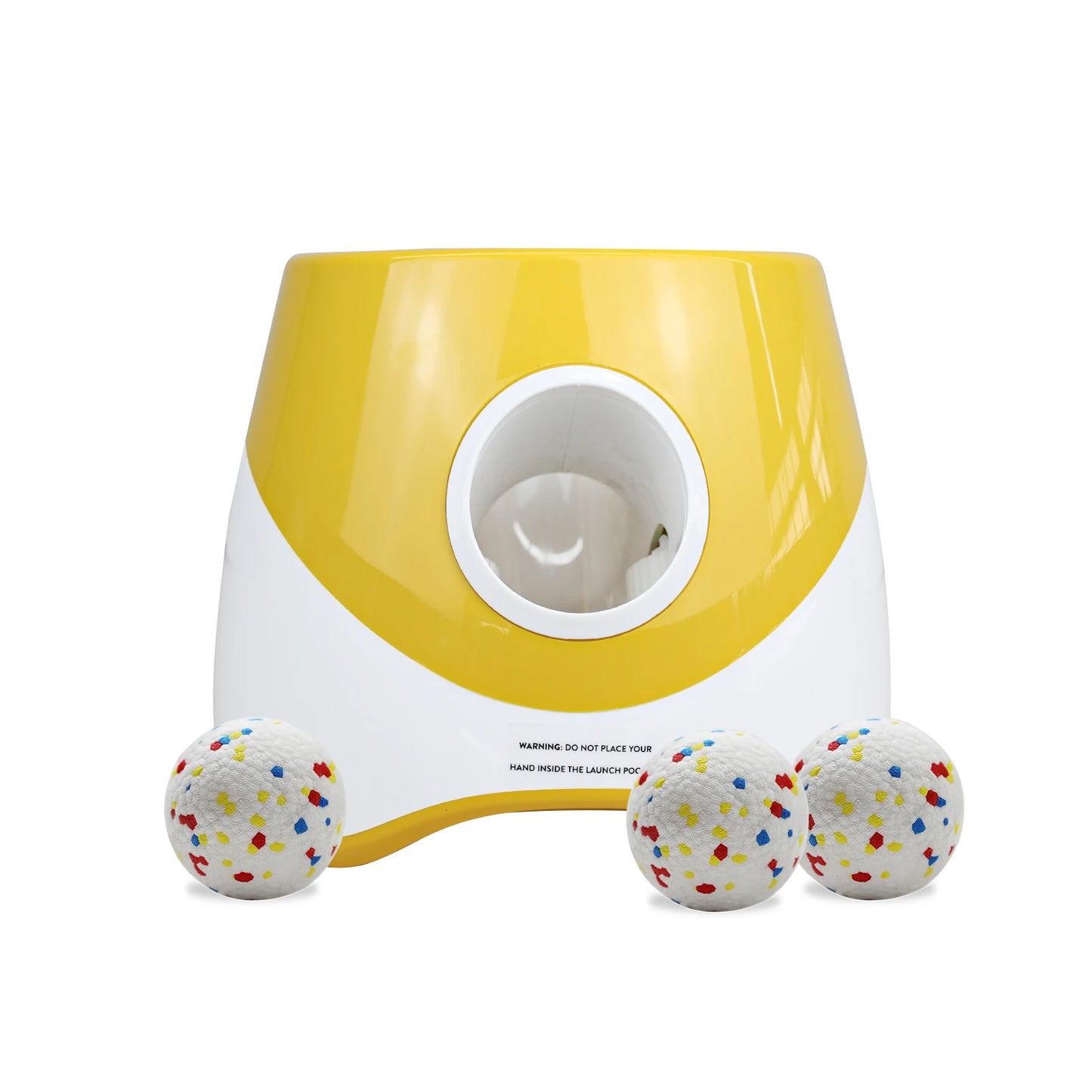 Fun Interactive Dog Launcher, Automatic Chase Toy Tennis Throwing Rechargable Catapult USB Charging