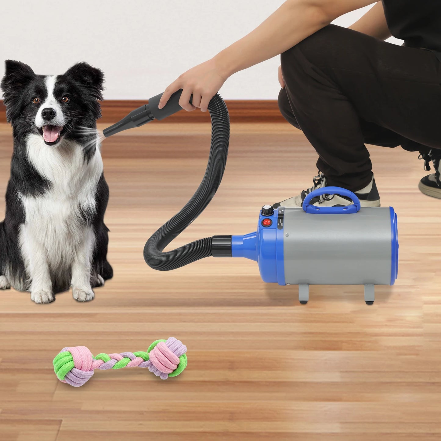 Drying Machine, 4 Nozzles Hair Dryer, Adjustable Wind Speed, Electric Dog Dryer