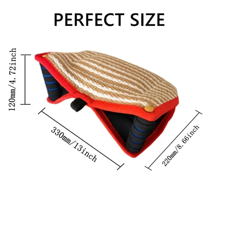 Training Durable, Reusable Dog Bite Sleeve, Dog Biting Pillow Bite Resistant Tug Stick