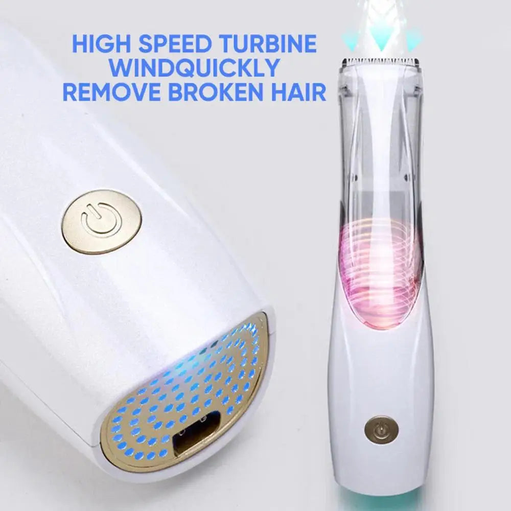 Dog Hair Shaver Clipper 3-speed Cordless, Suction USB Vacuum, Electric Trimmer Low Noise