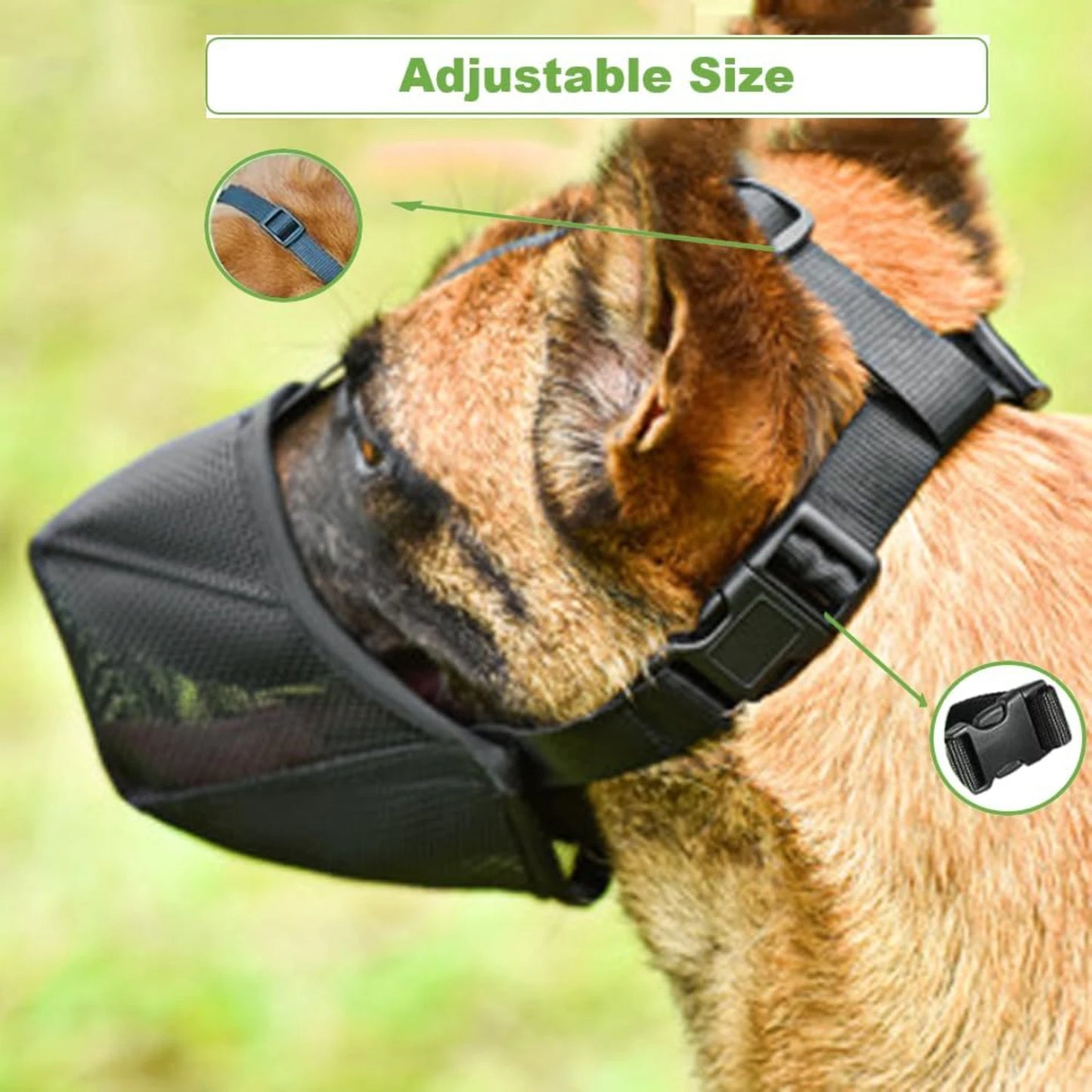 Comfortable, peaceful training, durable, reliable dog muzzle