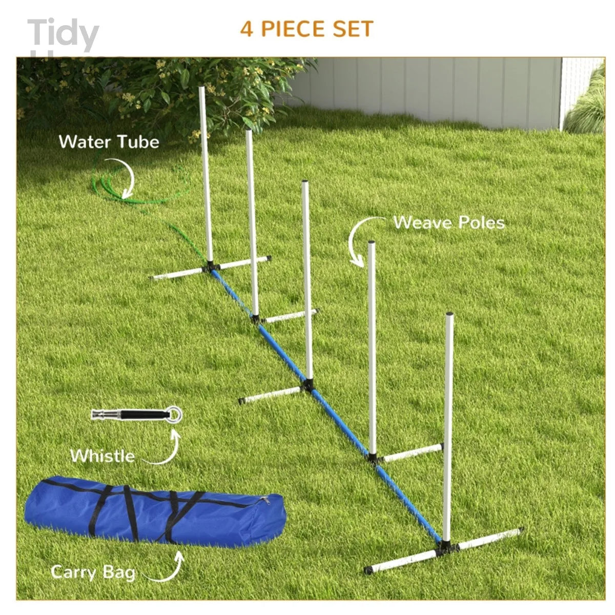 Dog Outdoor Exercise Agility Training Set