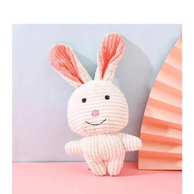 Cute Animal Shape Plush Dog Toy, Teeth Bite Resistant