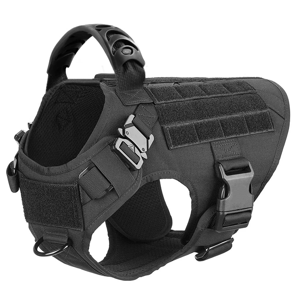 Large Dog Harness Leash Set Training Walking Vest, Harness & Collar For Medium Large Dogs