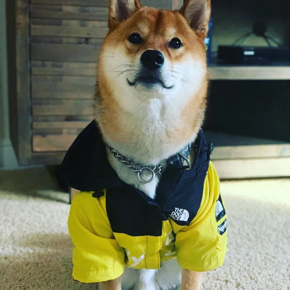Hooded Jacket Poncho/Raincoat Waterproof Dog Rain Cape