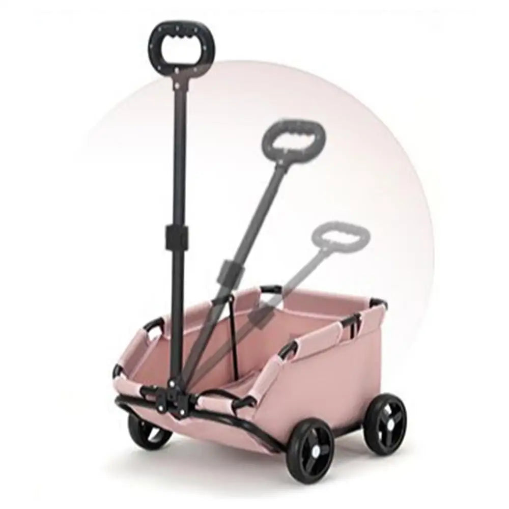 Dog Stroller/Carriage, 4 Wheels Lightweight Folding Cart