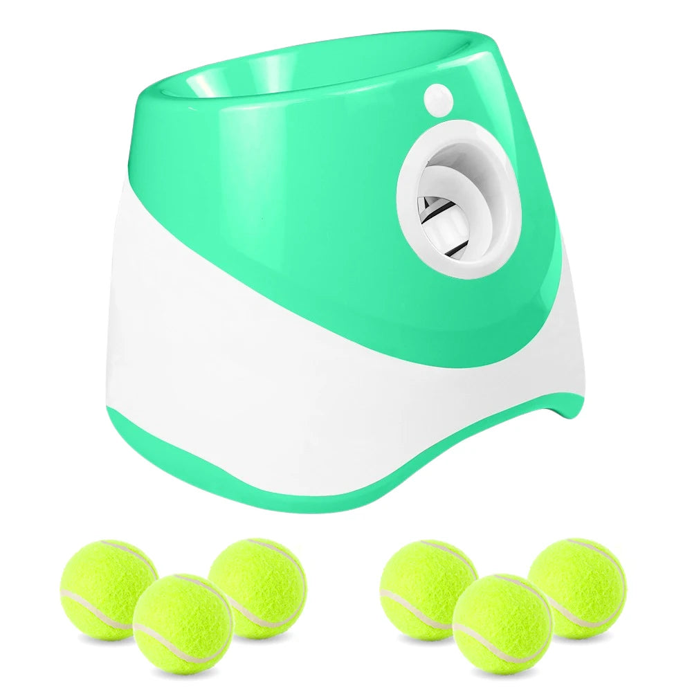 Do Interactive Catapult Throw Tennis Ball Launcher Rechargeable