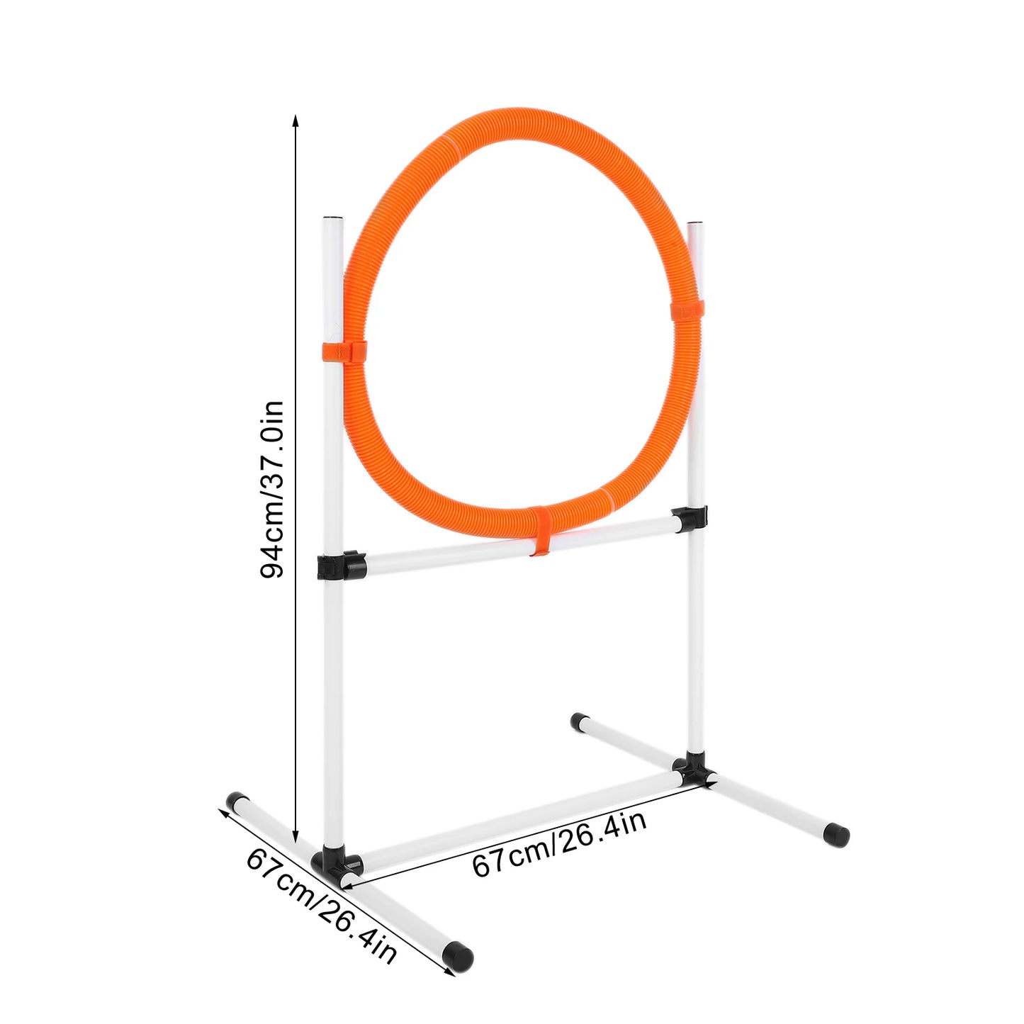 Dog Adjustable Bar Jumps Equipment Set, Obstacle Training Course