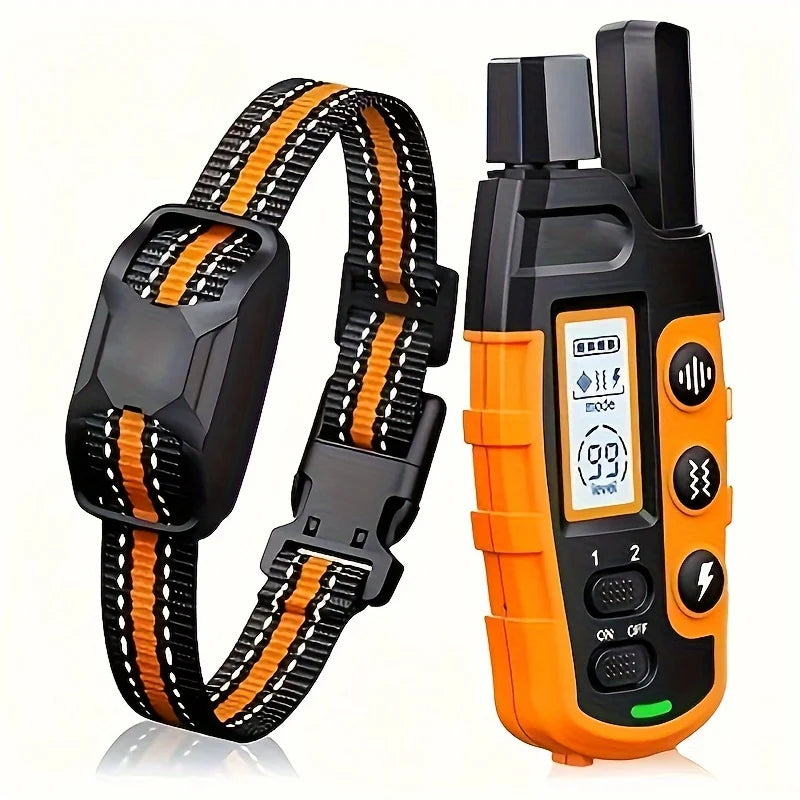 Electric Remote Control Dog Behavior Training Collar, Waterproof, Shock Vibration