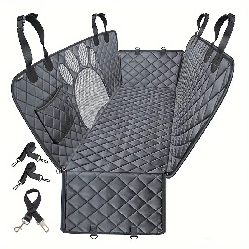 Dog Rear Seat Cover, Hammock Heavy Duty Scratch Resistant Anti Slip Durable Soft