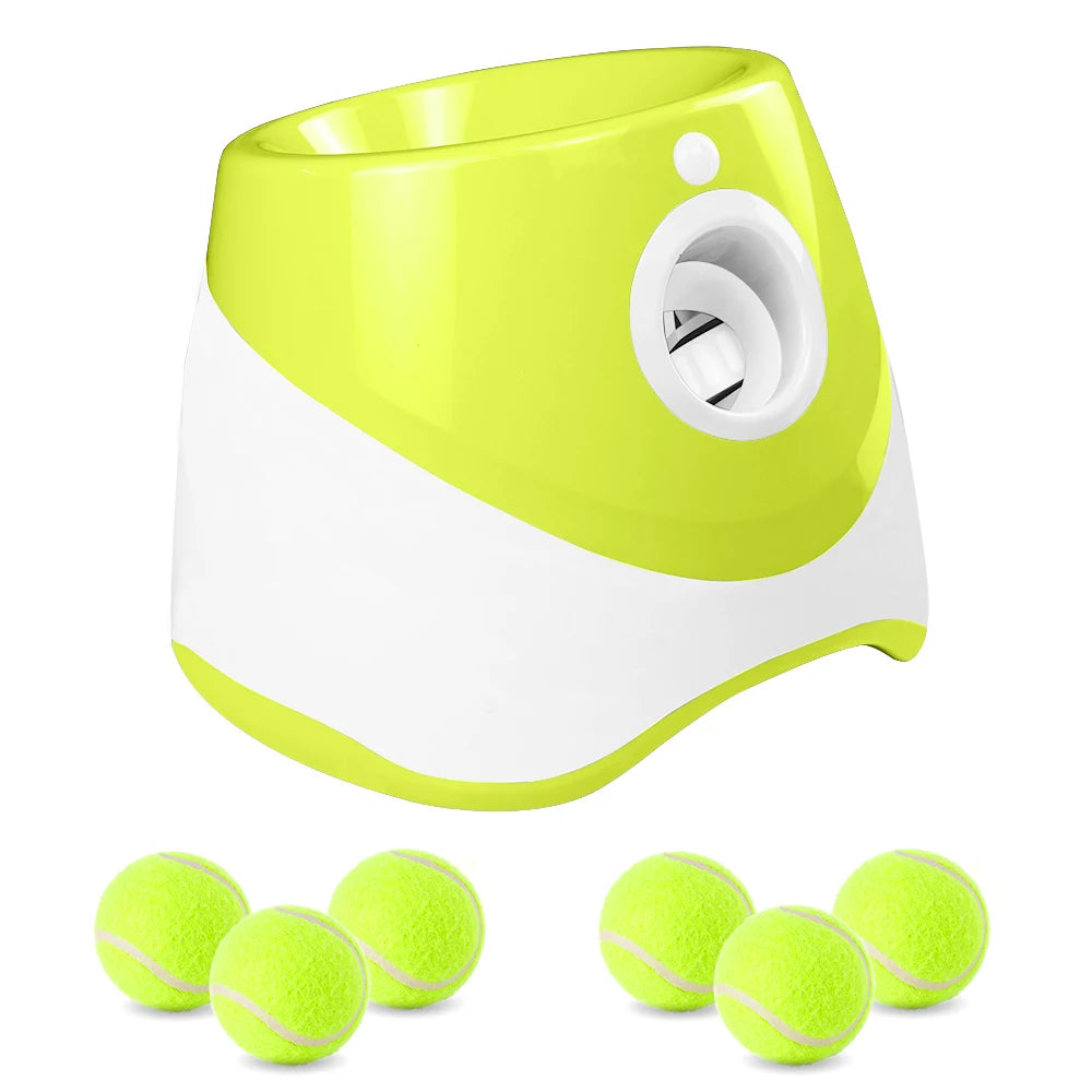 Do Interactive Catapult Throw Tennis Ball Launcher Rechargeable