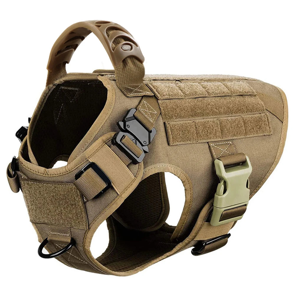 Large Dog Harness Leash Set Training Walking Vest, Harness & Collar For Medium Large Dogs