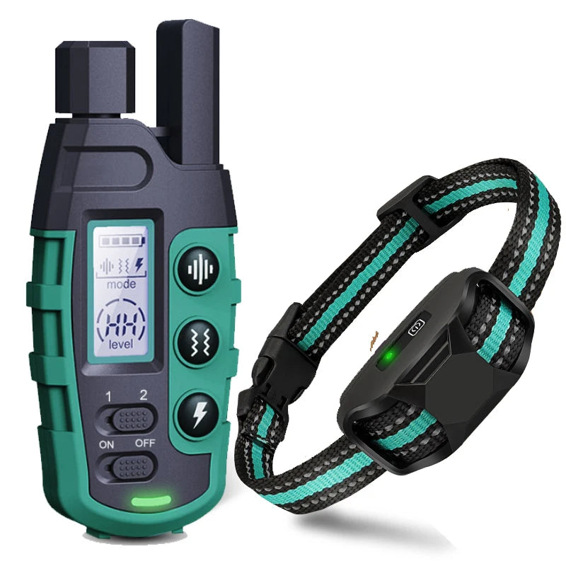 Electric Remote Control Dog Behavior Training Collar, Waterproof, Shock Vibration