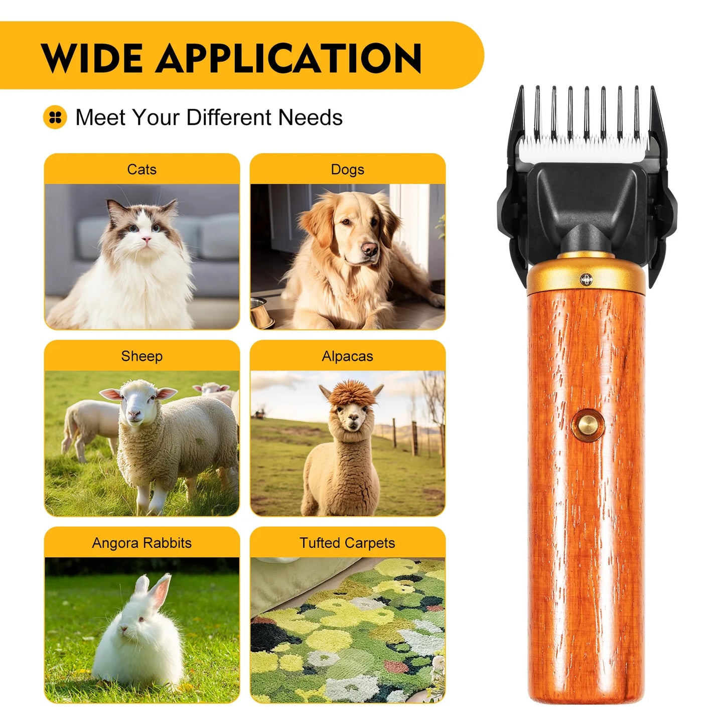 Sheep Shears Animal Clipper Electric for Dogs Animal Farm