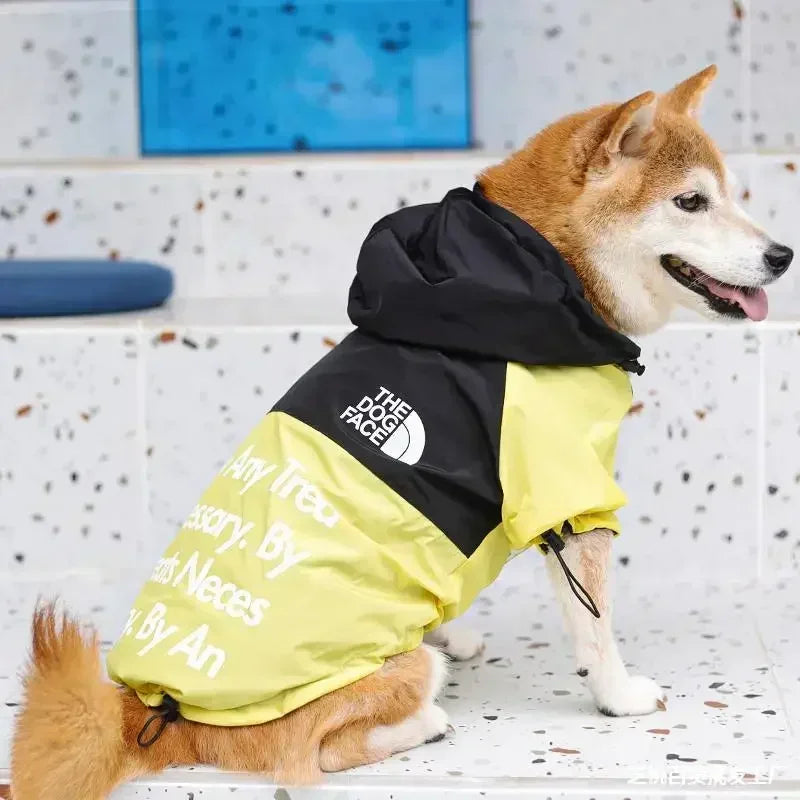 Hooded Jacket Poncho/Raincoat Waterproof Dog Rain Cape
