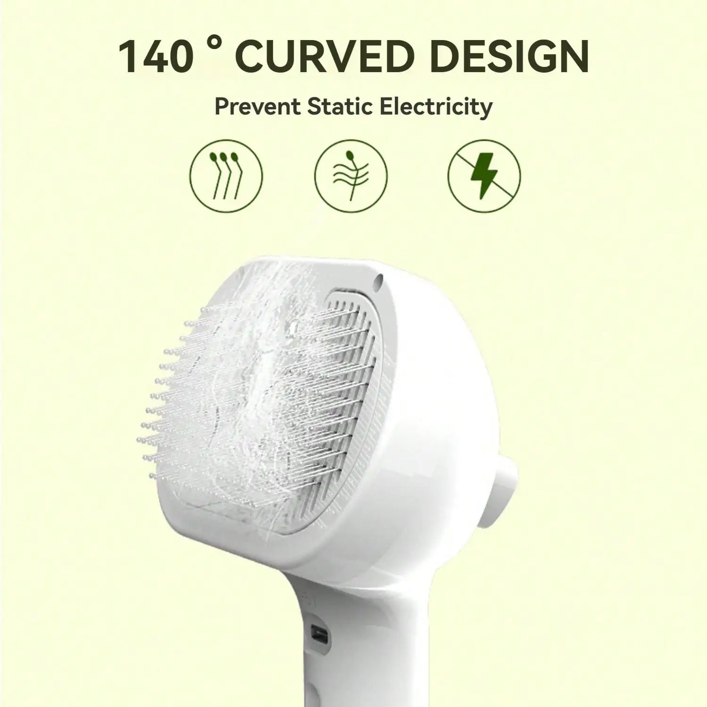 Dog Water Steam Brush, Spray, Hair Removal, Comb, Shedding, Grooming