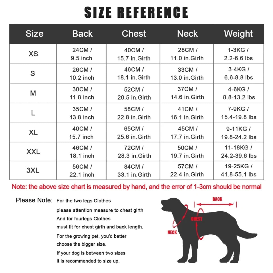 Reflective, Winter, Warm, Windproof, Jacket Dog Clothes