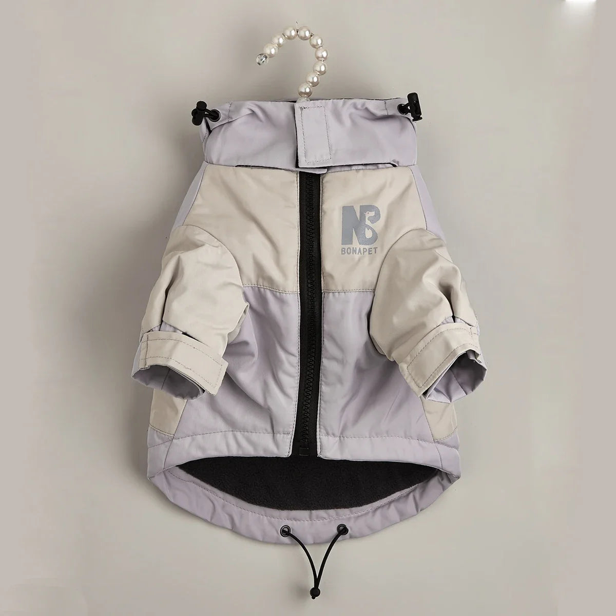 Winter Thickened Fleece Warm Waterproof Dog Raincoat/ Jacket