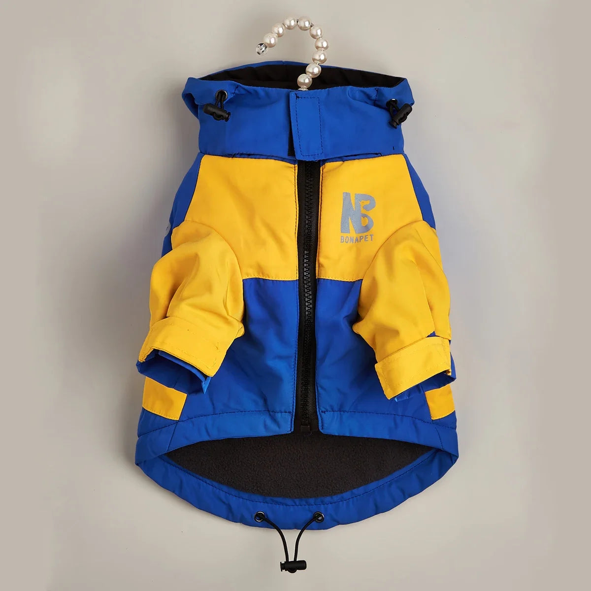 Winter Thickened Fleece Warm Waterproof Dog Raincoat/ Jacket