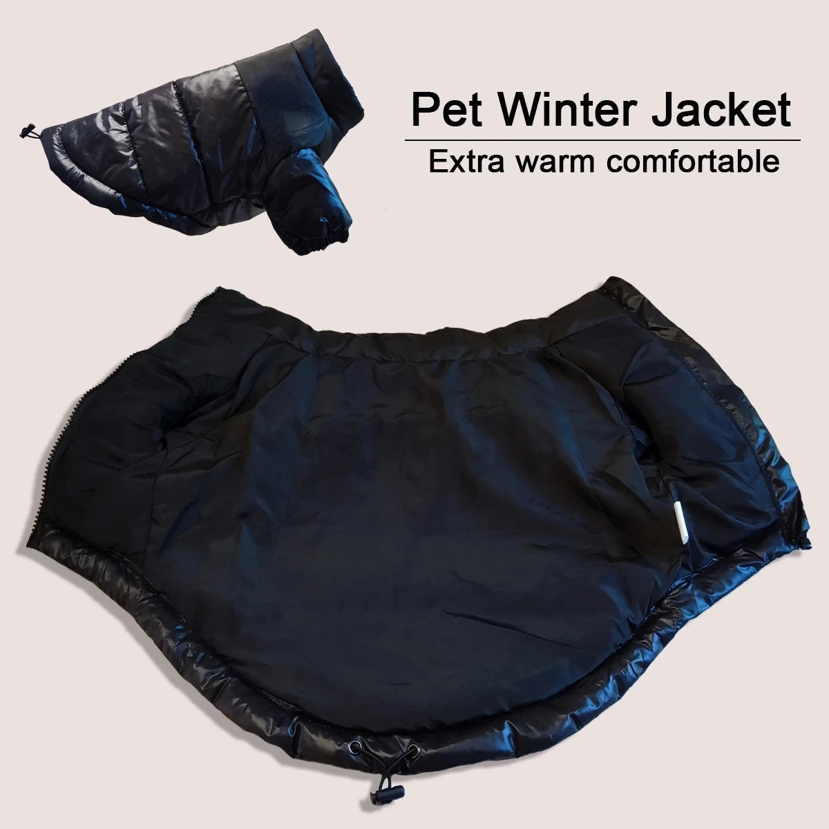 Reflective, Winter, Warm, Windproof, Jacket Dog Clothes