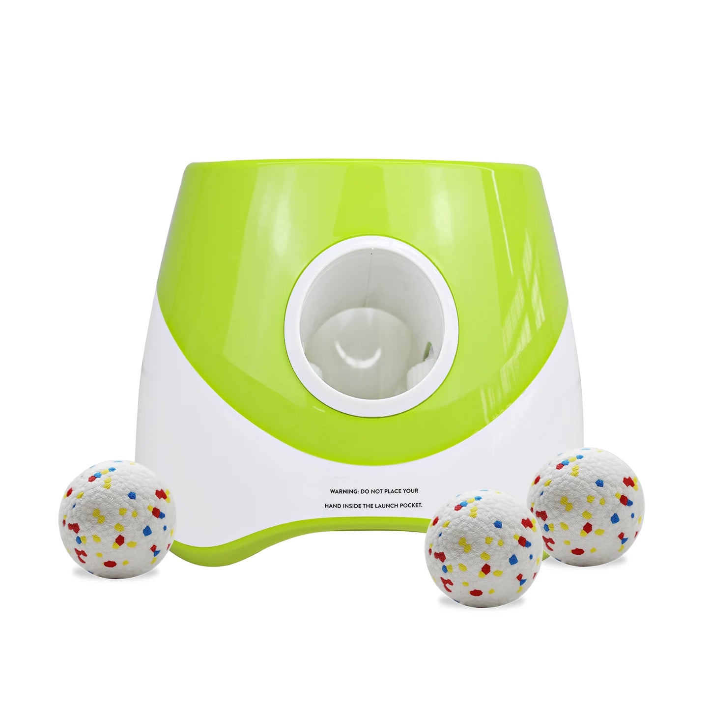 Fun Interactive Dog Launcher, Automatic Chase Toy Tennis Throwing Rechargable Catapult USB Charging