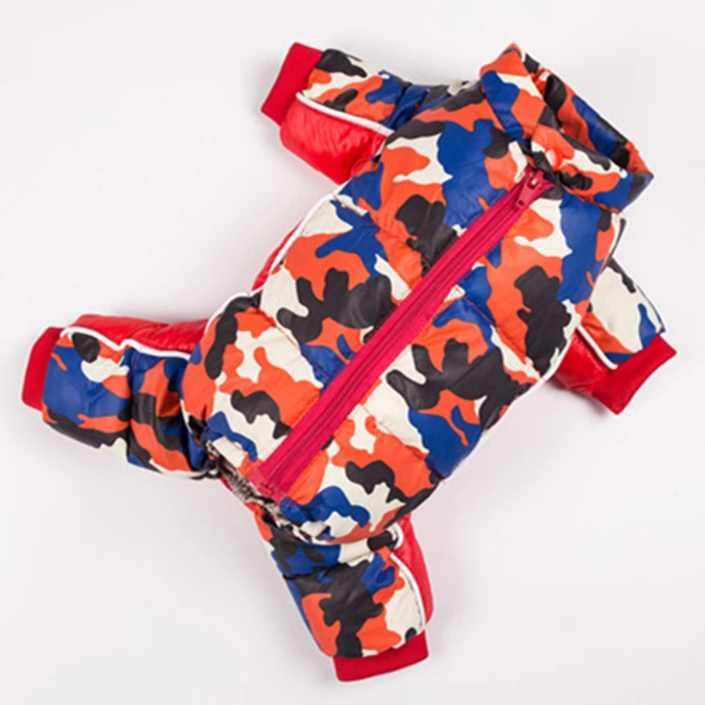 Reflective Super Warm, Winter, Padded, Waterproof Dog Jumpsuits /Coat