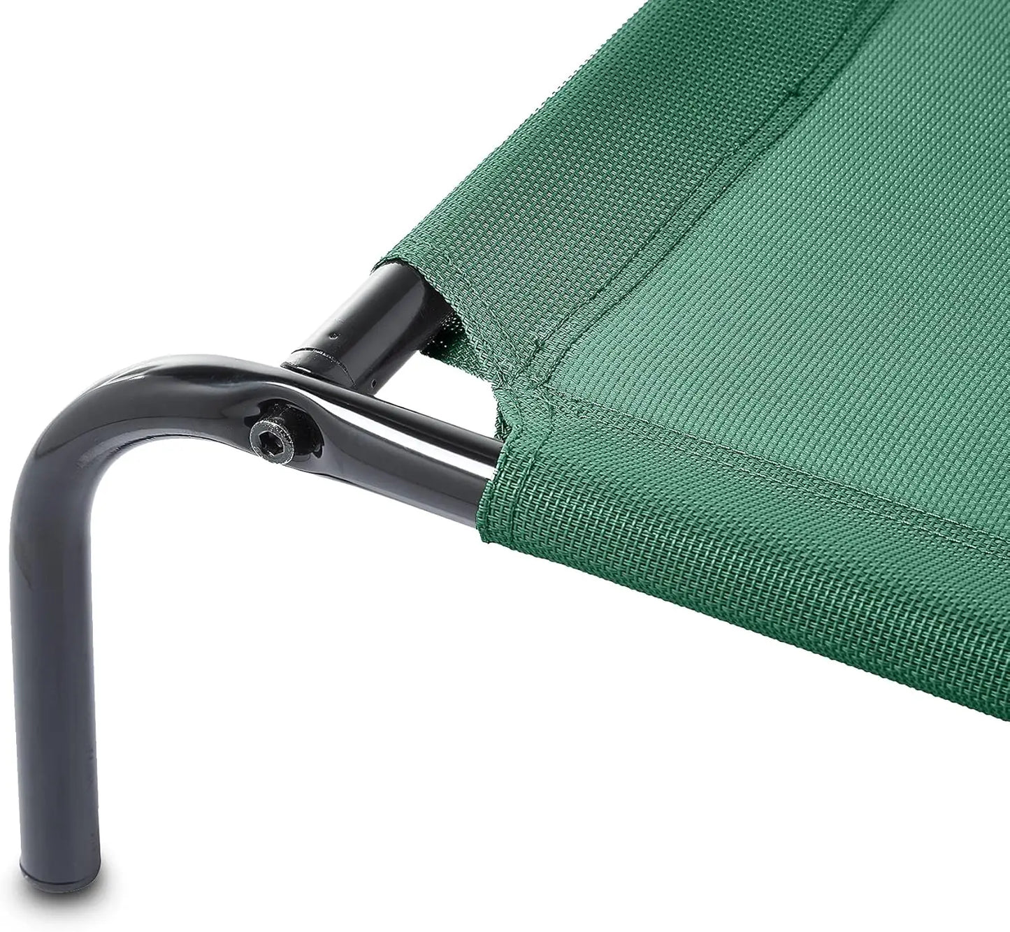 Cooling Breathable Elevated Dog Bed with Durable Metal Frame