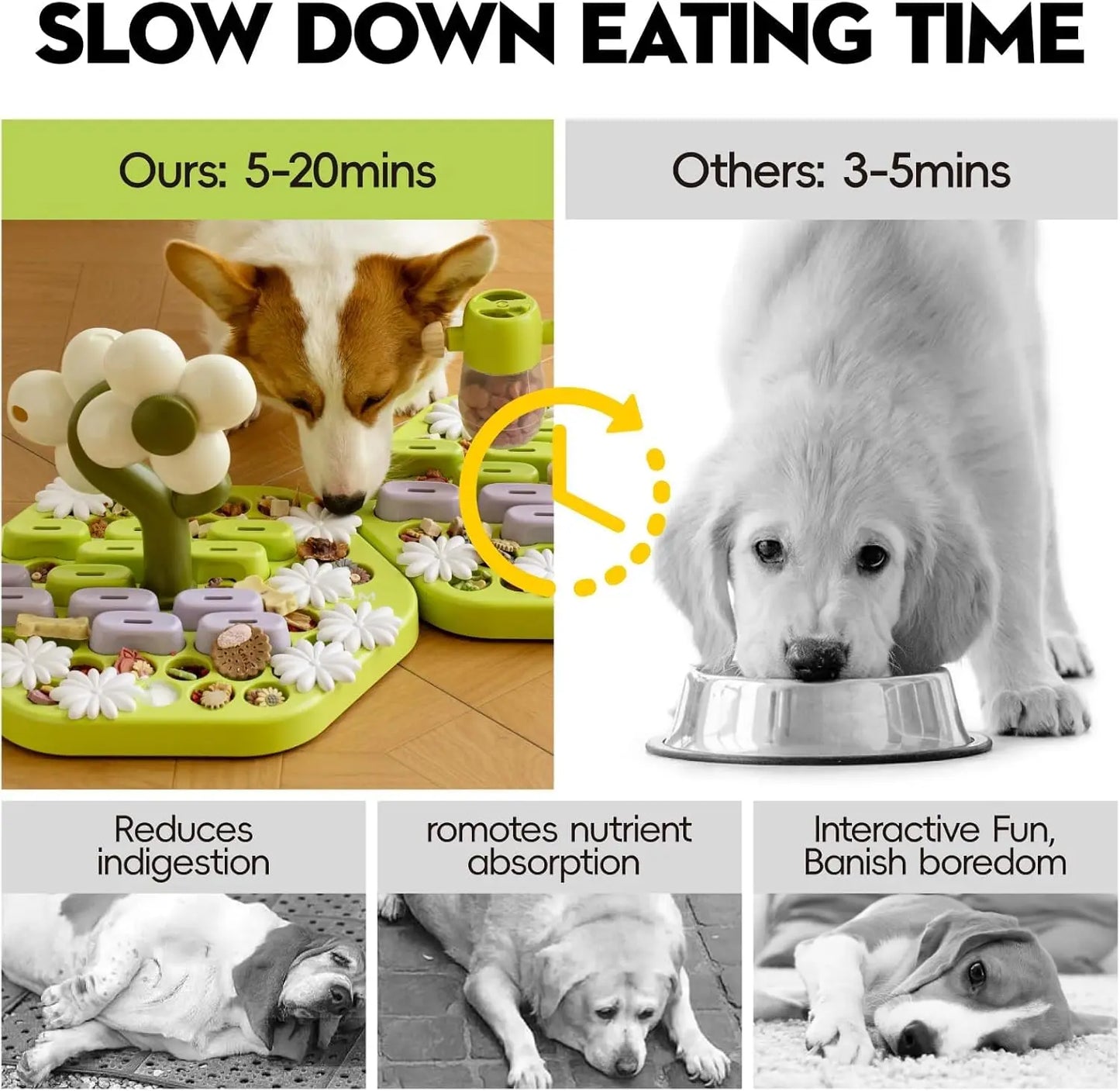 Level 4 Dog Puzzle, IQ Training, Slow Feeder Interactive Toy