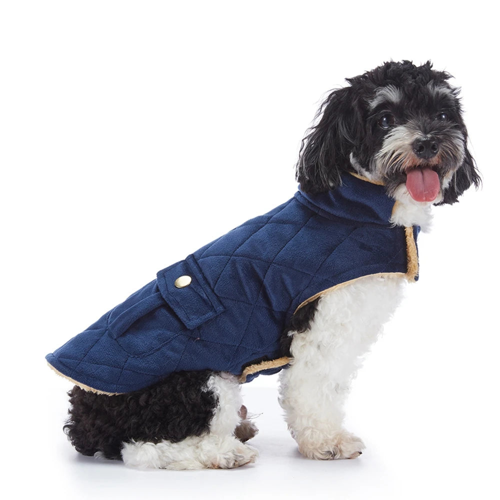 Winter Pet Coat Plush, Warm, Thicken Double Bag hermal Coat