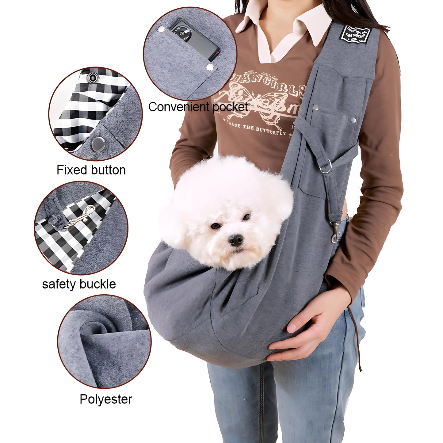 Carrier Travel Shoulder Bag for Dog