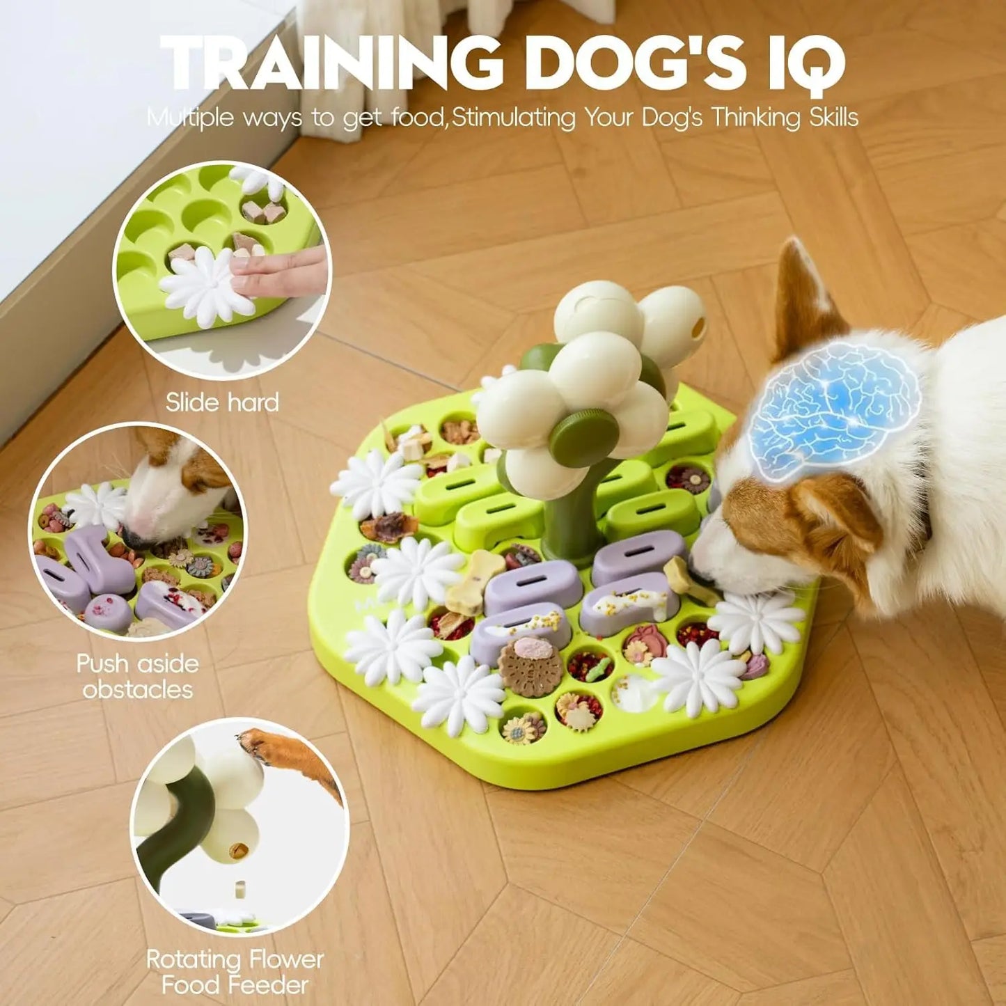 Level 4 Dog Puzzle, IQ Training, Slow Feeder Interactive Toy