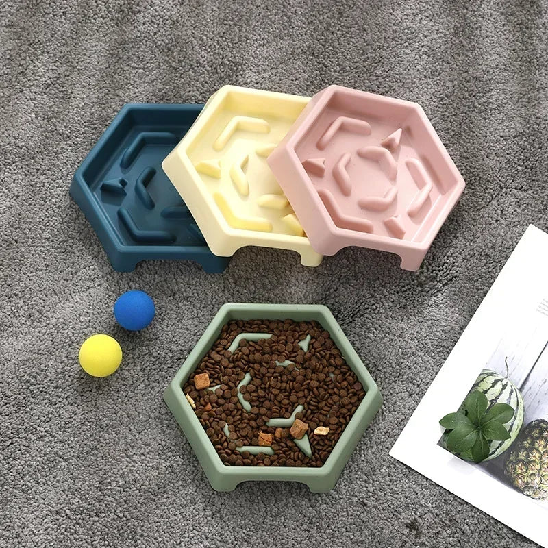Dog Anti Overturning, Anti Choking and Slow Food Bowl