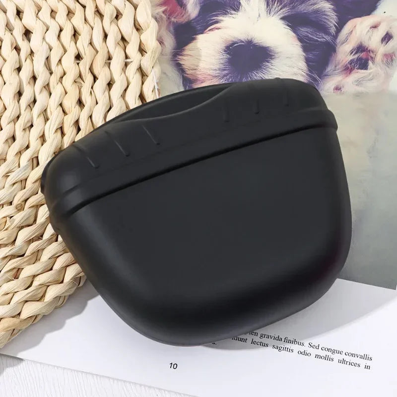 Silicone Dogs Treat Pouch Pet Training Food Rewards