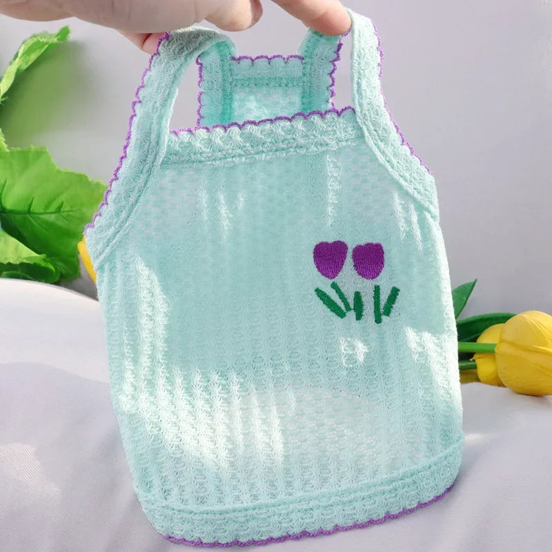 Dog Striped Sweatshirt  for Small Dog Clothes