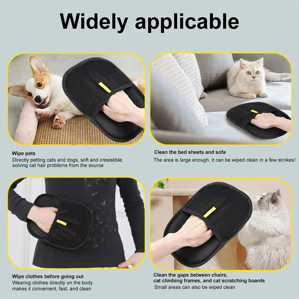 Grooming Gloves Deshedding Brush for Dog