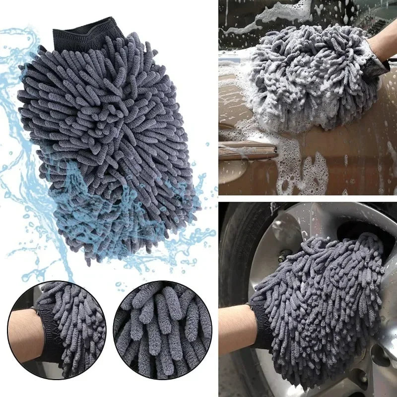 Microfiber Double Sided Dogs Grooming Mitt/Glove Quick Drying Dogs Paw Towel