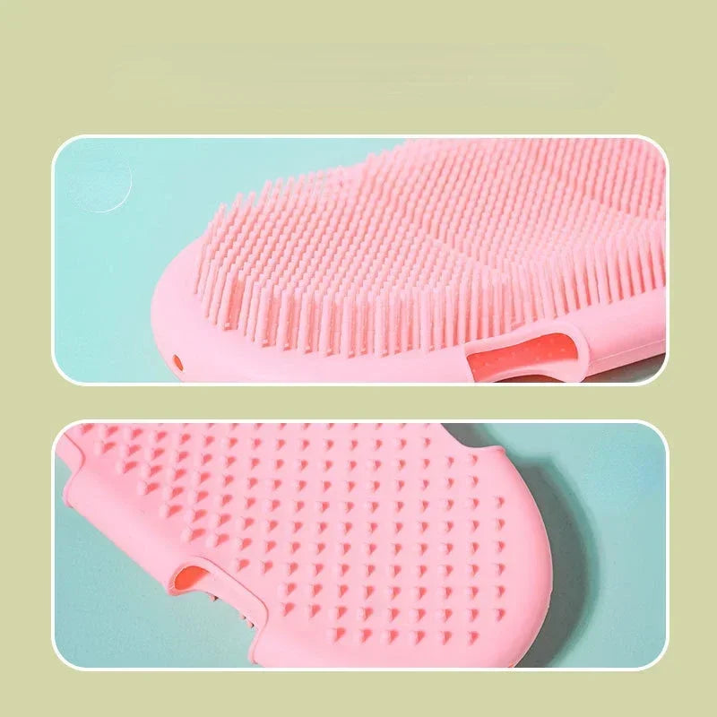 Dog Bath Glove Massage Brush and Hair Removal