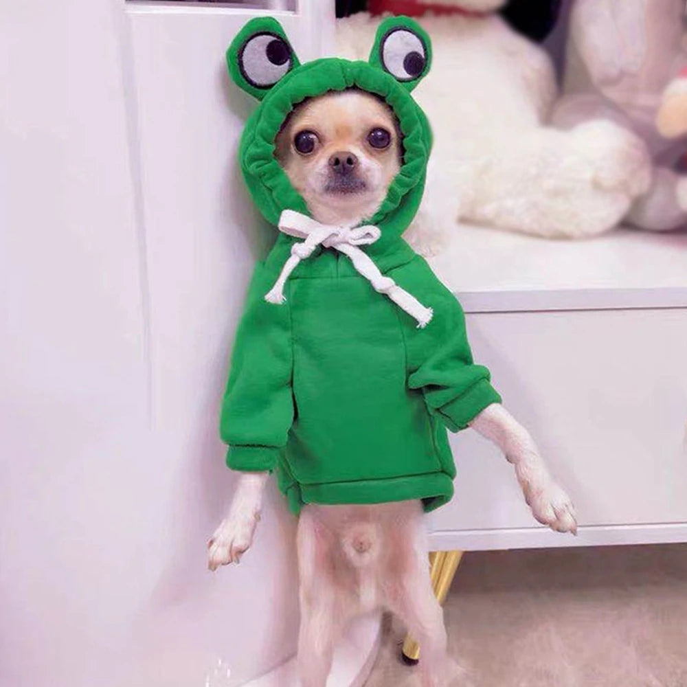 Warm Fleece, Fruit Hoodies Costume or Coat for Dogs
