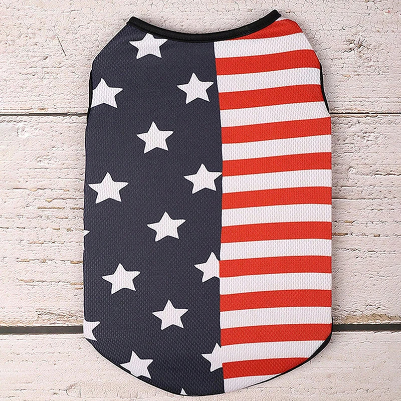 Adjustable Patriotic Dog Bow Tie Pet Neckerchief