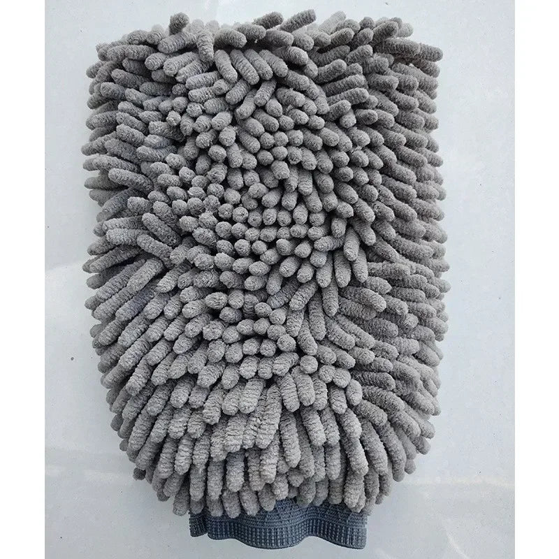 Microfiber Double Sided Dogs Grooming Mitt/Glove Quick Drying Dogs Paw Towel