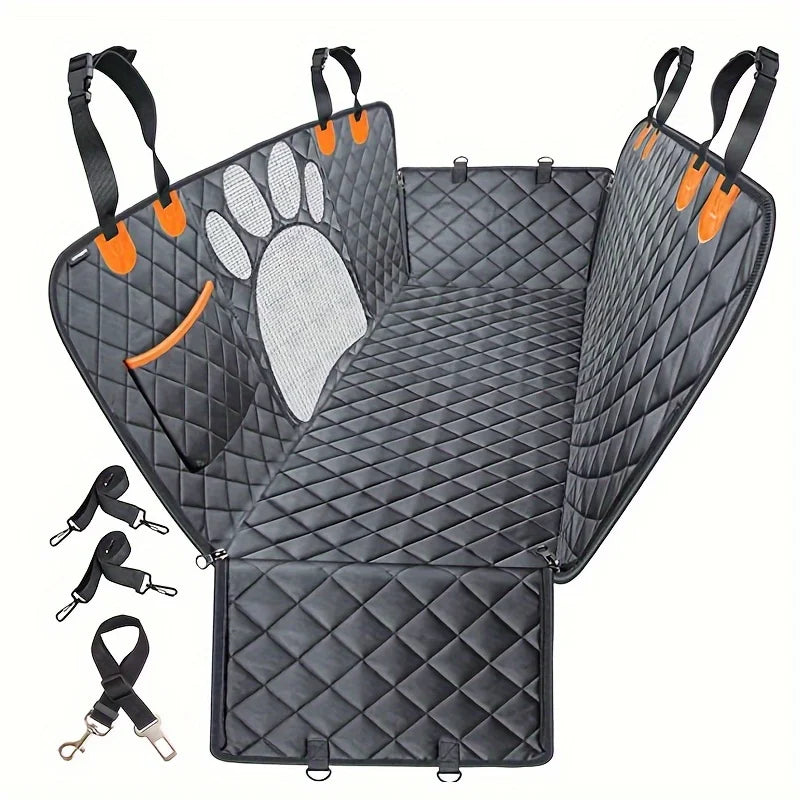 Dog Rear Seat Cover, Hammock Heavy Duty Scratch Resistant Anti Slip Durable Soft