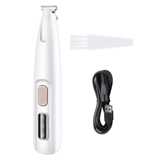 Dog Paw Widen Blade, Trimmer/Clippers, LED Light, for Paws Ears Face Rump